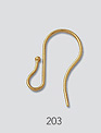 14k lever back earrings