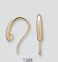 14k lever back earrings