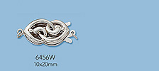 14K White Gold Beads