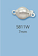 14K White Gold Beads