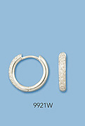 14k White Gold Clasps Diamonds