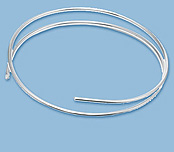 White Gold Round Wire