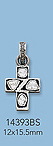 Sterling Silver Charms with Pave Diamonds