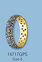 Sterling Silver Ring with Pave Diamonds