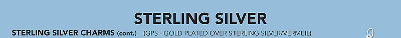 Sterling Silver Charms