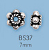 Sterling Silver Bali Beads