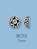 Sterling Silver Bali Beads