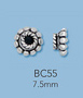 Sterling Silver Bali Beads