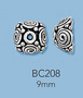 Sterling Silver Bali Beads