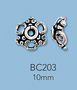 Sterling Silver Bali Beads