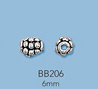 Sterling Silver Bali Beads