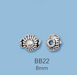 Sterling Silver Bali Beads