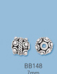 Sterling Silver Bali Beads