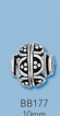 Sterling Silver Bali Beads