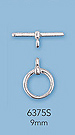 Sterling Silver Toggle Clasps