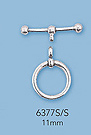 Sterling Silver Toggle Clasps