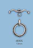 Sterling Silver Toggle Clasps