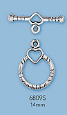 Sterling Silver Toggle Clasps