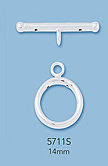 Sterling Silver Toggle Clasps