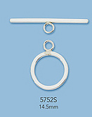 Sterling Silver Toggle Clasps