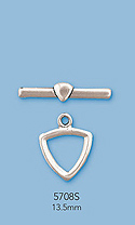 Sterling Silver Toggle Clasps