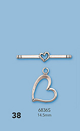 Sterling Silver Toggle Clasps