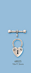 Sterling Silver Toggle Clasps