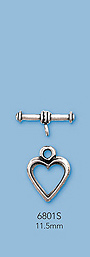 Sterling Silver Toggle Clasps