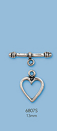 Sterling Silver Toggle Clasps