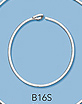 Sterling Silver Hoops