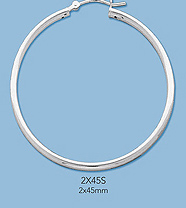 Sterling Silver Hoops