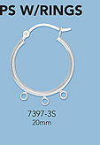 Sterling Silver Hoops