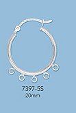 Sterling Silver Hoops