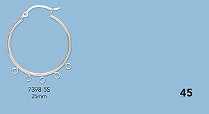 Sterling Silver Hoops