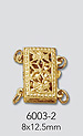 gold multistrand clasps