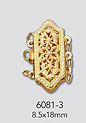 gold multistrand clasps