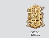 gold multistrand clasps