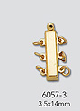 gold multistrand clasps