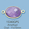 Sterling Silver Gemstone Connectors