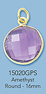 Sterling Silver Gemstone Pendants