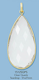 Sterling Silver Gemstone Pendants