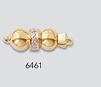 bead clasps with diamonds