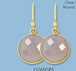 Sterling Silver Gemstone Earrings