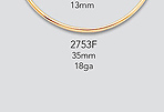 Gold Filled Spacers and Curved Tubes
