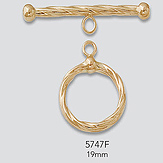 Gold Filled Toggle Clasps