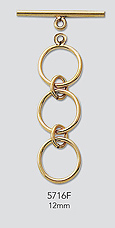 Gold Filled Toggle Clasps