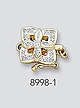 gold diamond clasps