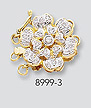 gold diamond clasps