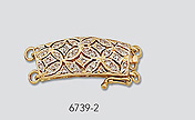 gold diamond clasps