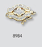 gold diamond clasps